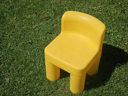 Vintage little tikes yellow - little,