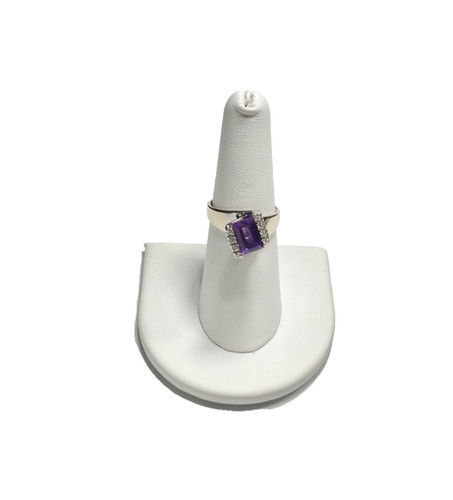 14kt gold amethyst - gold,