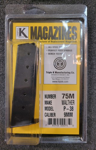 Walther p38 9mm rd - 9mm,
