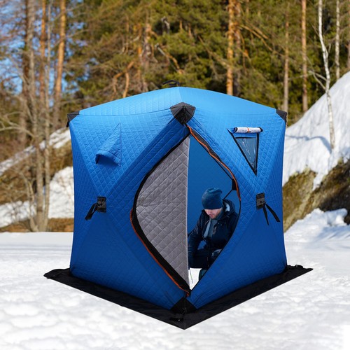 Insulated ice fishing tent - insulated,
