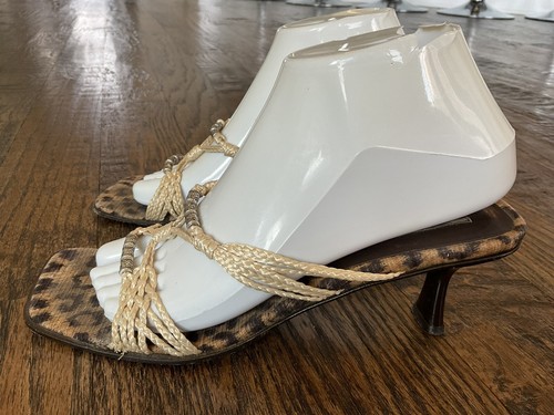 Brighton beige braided slide - brighton,