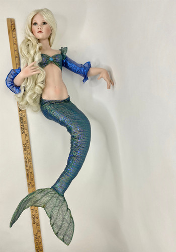Artist doll porcelain - porcelain, bisque