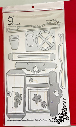 Pop flower cart cutting - up,