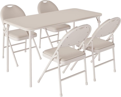 Folding card table and chairs - folding,
