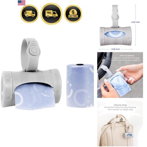 Bag dispenser travel diaper - dispenser,