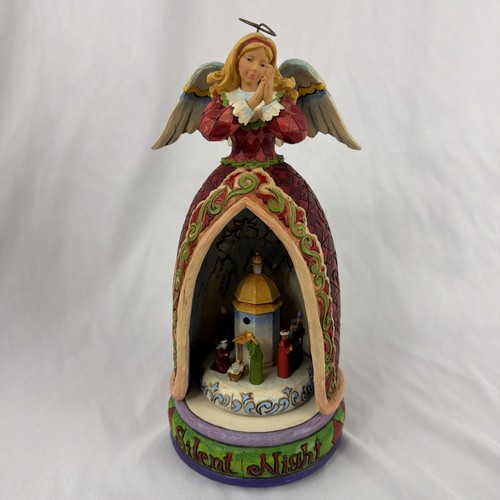 Jim shore silent night angel - shore,