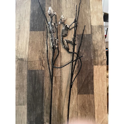 Halloween rat skeleton floral - halloween,