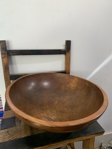 Antique hand turned wooden - antique,