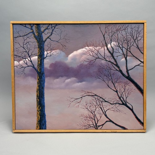 Original art oil - art, wood