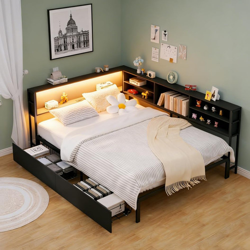 Full corner bed frame - frame, with