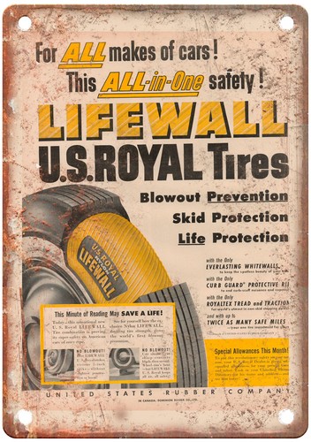 1953 vintage royal - vintage, tires