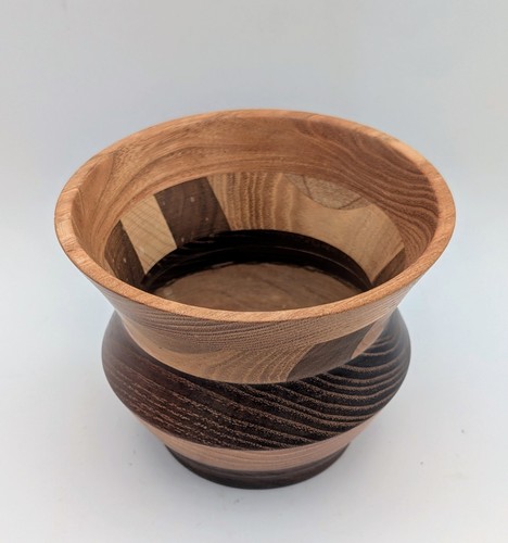 Hand turned wood - hand, signed