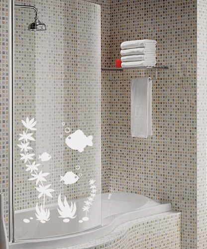 X32 bathroom fish bubble - 24"x32",