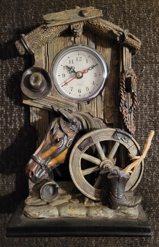 Vtg quartz clock country - vtg,