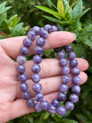 Natural lepidolite stone - natural,