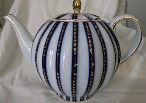Royal danube 1886 teapot - teapot, blue