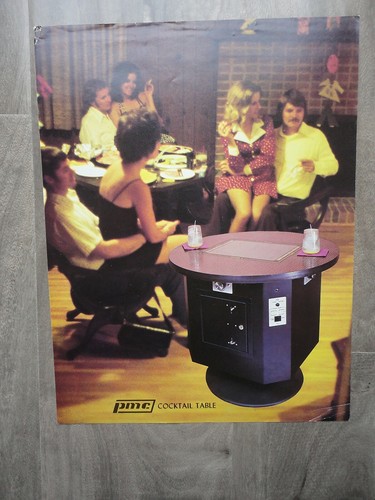 Cocktail video arcade - tv,