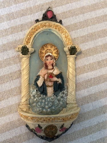 Holy water font - water,