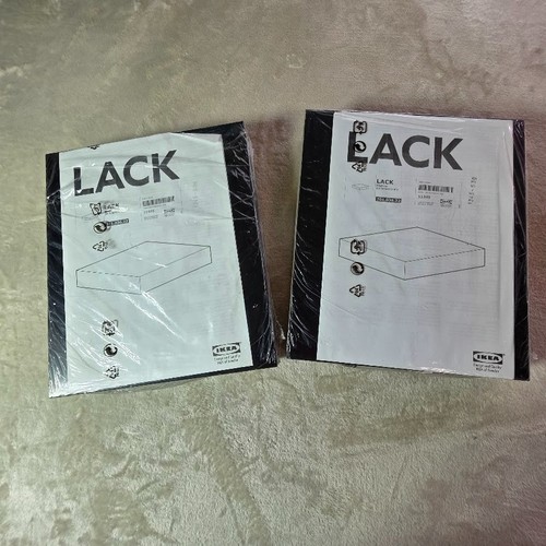 Ikea lack 11333 - black, floating