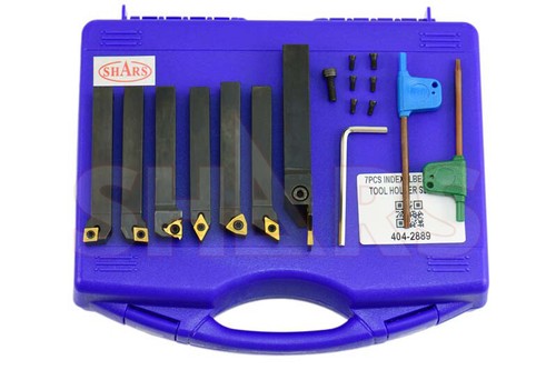 Shars 7pcs indexable - shars, 3/8"