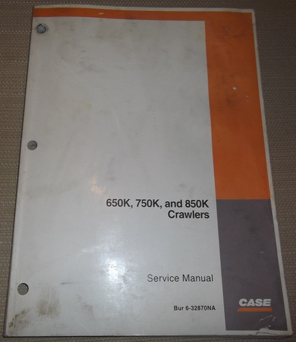 Case 650k 750k 850k crawler - 750k,