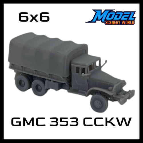 Scale gmc 353 - ho, 6x6