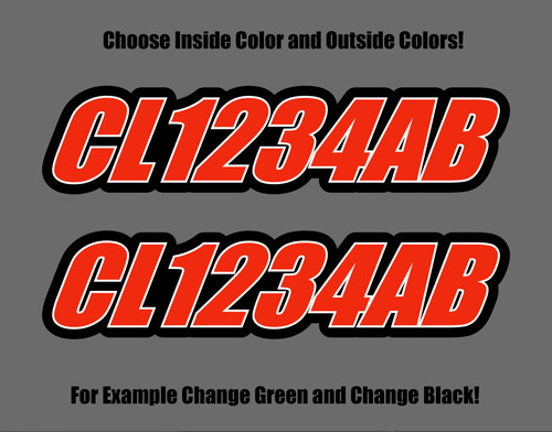 Custom color boat - custom, 3-color