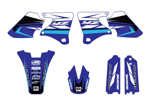 Yamaha factory graphics yz250f - yamaha,