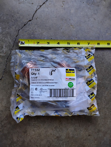 Viega propress 1 - propress, 1-1/4"x1-1/4"