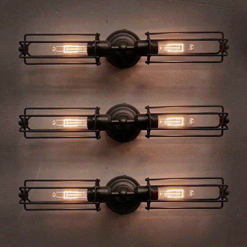 Industrial steampunk wall lamp - industrial,
