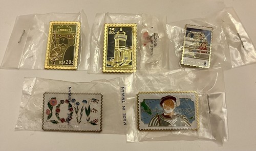 Vintage usps postal pinbacks - vintage,