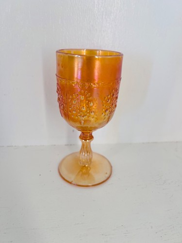 Fenton art glass - glass, orange