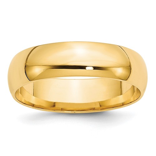 10k yellow gold 6mm - 10k,