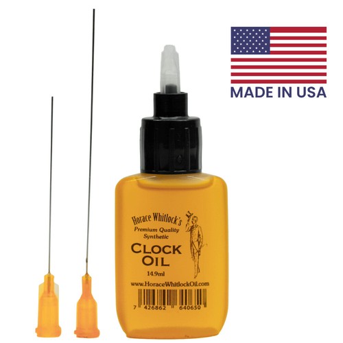 Horace whitlock clock oil - horace, whitlock’s