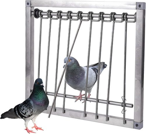 1pc bird cages trap stainless - bird,