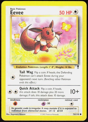 Eevee 074 110 common - 074/110, legendary
