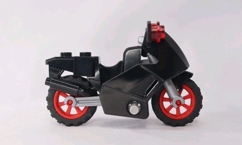 Lego black motorcycle racing - motorcycle,