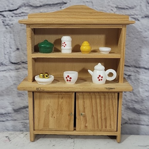 Wooden dollhouse furniture - dollhouse,