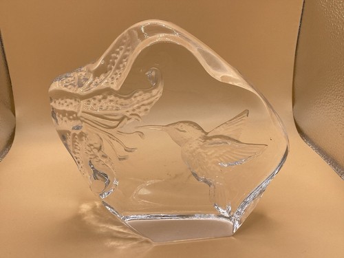 Vintage etched glass - etched,