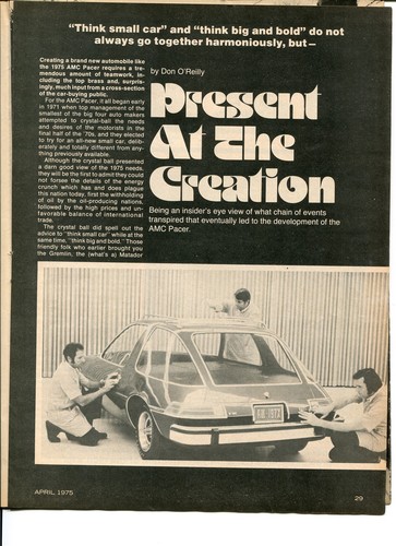 1975 amc pacer - 1975, and