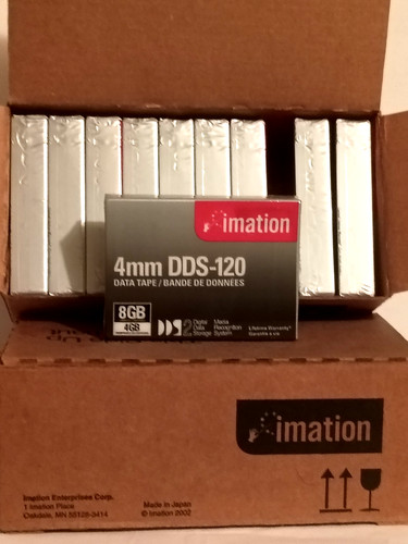 Imation 4mm dds 120 data - imation,