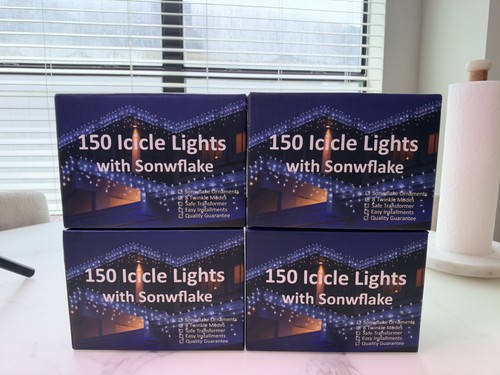 150 icicle lights - lights, with