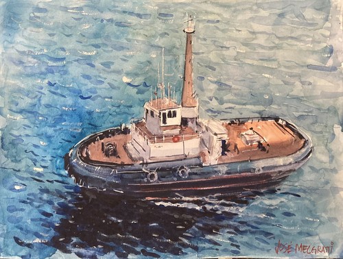 Original watercolor painting - watercolor,