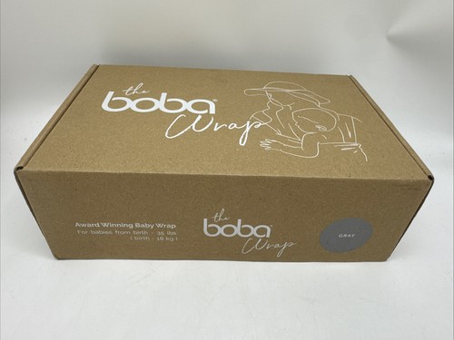 New boba wrap - gray, organic