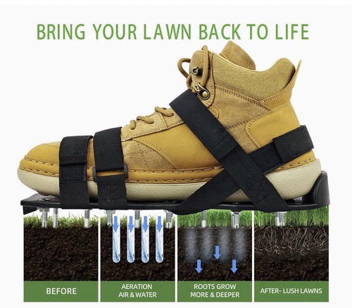Lawn aerator shoes - lawn,