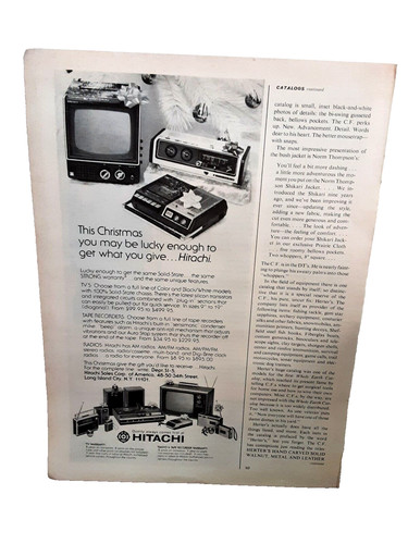 1972 hitachi radio - 1972,