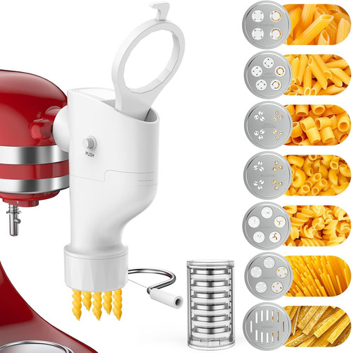 Pasta press attachment for - pasta,