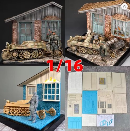 Diorama scale kit single - 1/16,