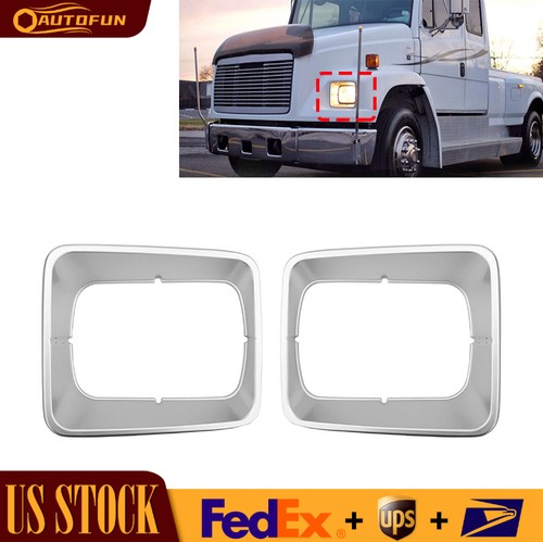 2pcs headlight bezels plastic - headlight,