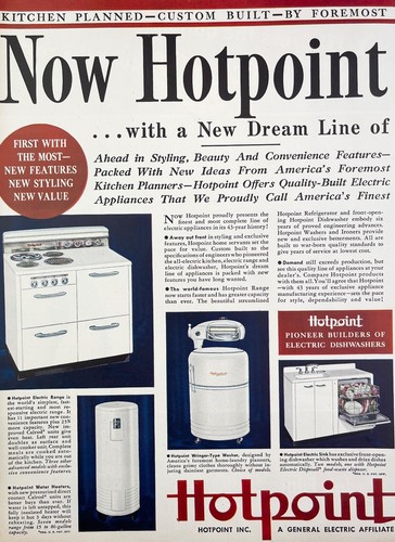 1947 hotpoint appliance stove - 1947,